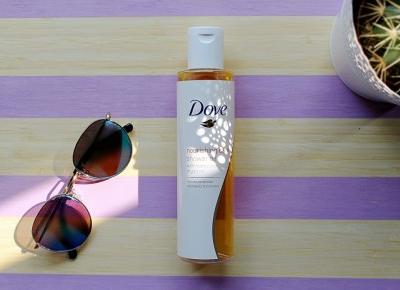 Olejek pod prysznic z olejem arganowym Dove Nourishing Shower Oil | FLAMING BLOG