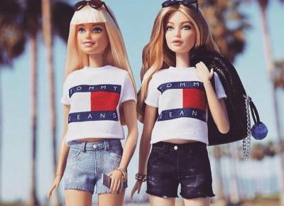 Gigi Hadid teraz jako lalka Barbie w ubraniach Tommy'iego Hilfigera!