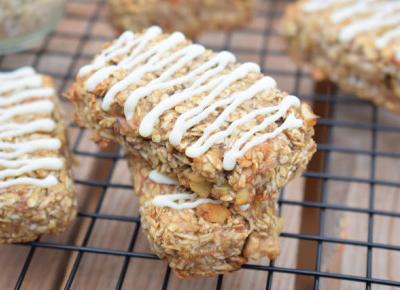 Sweet baking: Batoniki owsiane z białą czekoladą