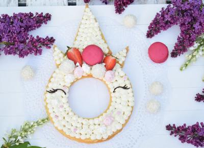 Sweet baking: Kruchy tort jednorożec