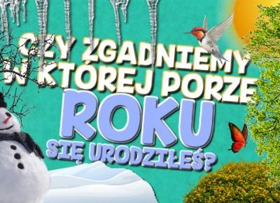 Czy zgadniemy, w której porze roku się urodziłeś?