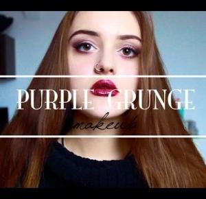 Purple Grunge Makeup | Fanaforce