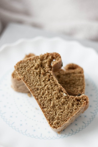 Ciasto biszkoptowe z mąką dyniową - Fitkot