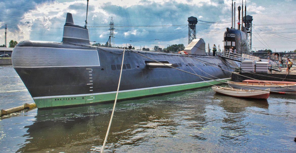 Muzeum oceanu w Kalinigradzie - Okręt podwodny B-413