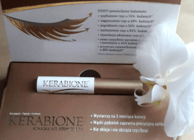 Kerabione serum do rzęs - przeczytaj opinię i zobacz efekty • Glow Up