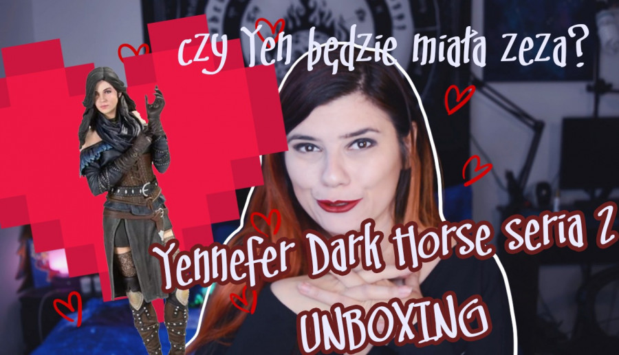 Czy Yen będzie miała zeza? - unboxing Yennefer Dark Horse seria 2