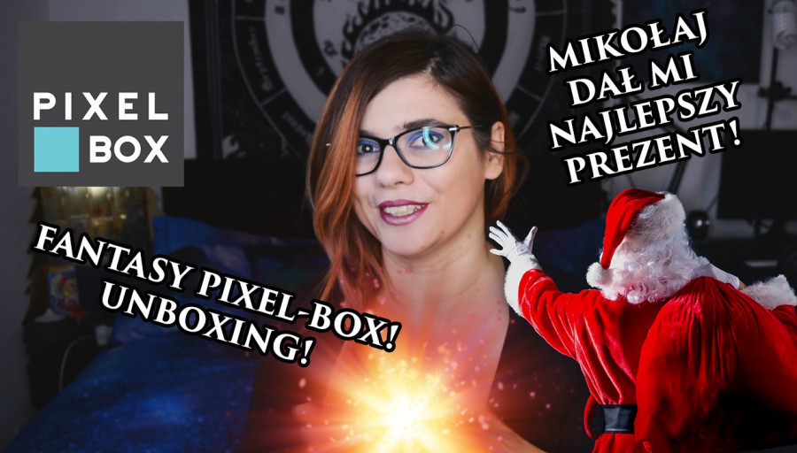 Unboxing Fantasy Pixel-box! Grudzień 2019 Mikołaj przyniósł mi super prezent!