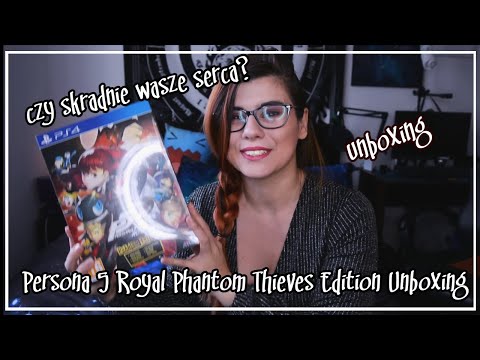 Persona 5 Royal Phantom Thieves Edition Unboxing edycja kolekcjonerska - czy skradnie Wasze serca?