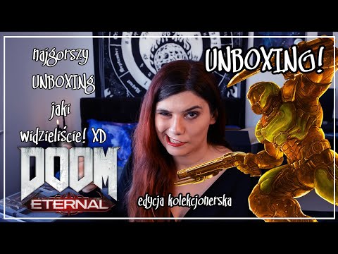 Doom Eternal Edycja Kolekcjonerska Unboxing - najmniej profesjonalny jaki wiedzieliście!