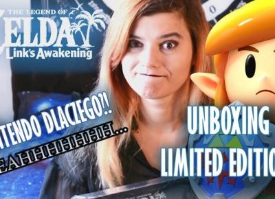 Nintendo dlaczego?! Limited Edition Zelda The link's Awakening unboxing