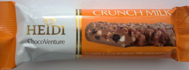 Batonik Crunch Milk - Heidi Chocolat