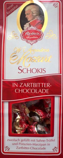 Cukierki Wolfgang A. Mozart Schokis