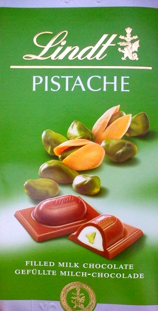 Czekolada pistacjowa - Lindt