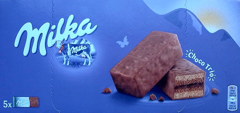 Biszkoptowe Choco Trio - Milka