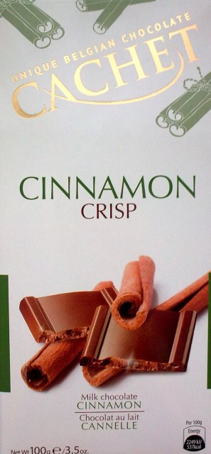 Mleczna czekolada z cynamonem Cinnamon Crisp - Cachet