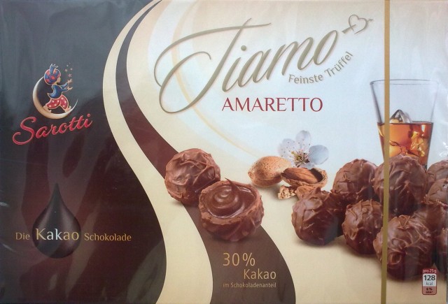 Tiamo Cognac-Sahne/Amaretto - Sarotti