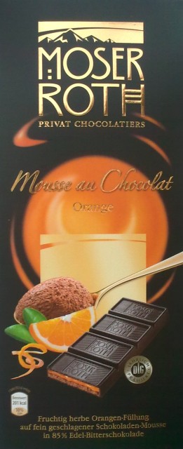Czekolada Mousse au Chocolat Orange - Moser Roth