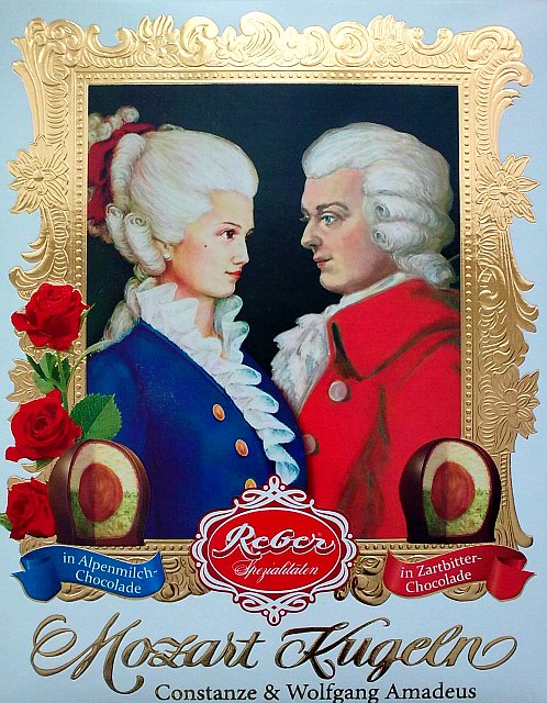 Marcepanowe czekoladki Mozart - Reber