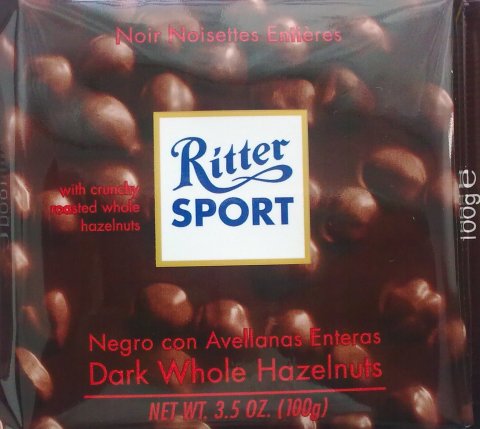 Dark Whole Hazelnuts - Ritter Sport