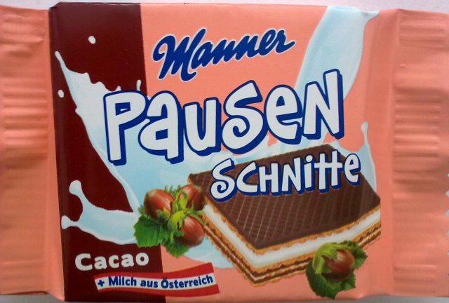 Wafelek Pausen Schnitte - Manner