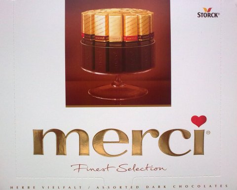 Merci Assorted Dark Chocolates - Storck