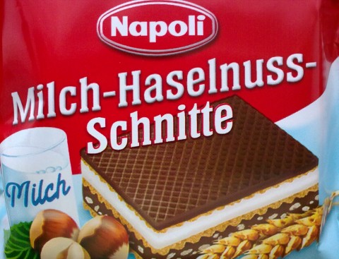 Milch-Haselnuss-Schnitte - Napoli