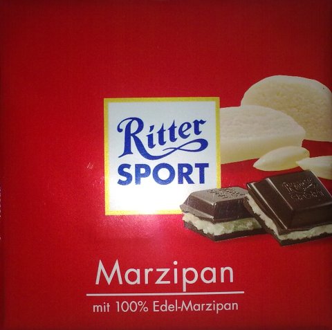 Czekolada marcepanowa - Ritter Sport - Marzipan