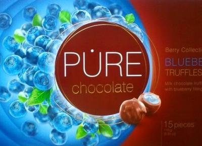 Czekoladowe Trufle o smaku jagody - Pure Chocolate