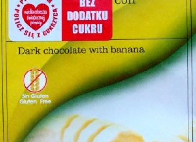 Czekolada gorzka z bananami - Chocolates Torras