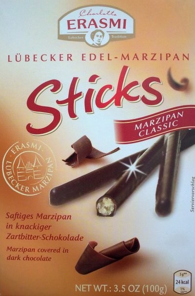 Sticks Lubecker Edel-Marzipan - Erasmi