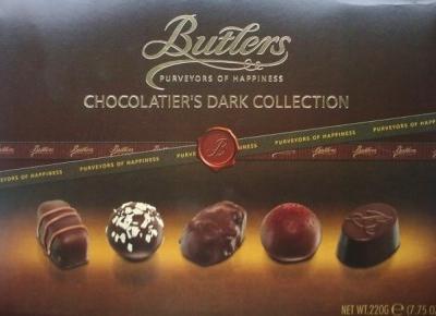 Bombonierka Chocolatier's Dark Collection - Butlers
