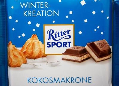 Czekolada mleczna z nadzieniem mleczno-kokosowym - Riter Sport