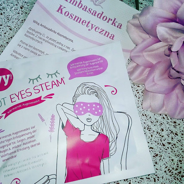 HOT EYES STEAM - Rozgrzewająca maska na oczy - Cosmetics reviews blog