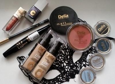 Cosmetics reviews : Kosmetyki kolorowe Delia Cosmetics - na co dzieÅ i od ÅwiÄta