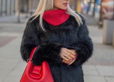 Zimowa stylizacja – czerń i czerwień » HappyTravelers / Blog podróżniczy / Blog o modzie damskiej