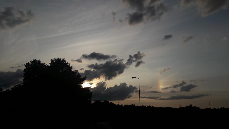 Zachód słońca 🌻