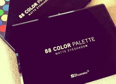 Paleta BH Cosmetics 88 Color Matte | INSZAWORLD - blog