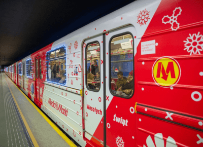 ŚWIĄTECZNE METRO ZNOWU W WARSZAWIE! MUSISZ TO ZOBACZYĆ!