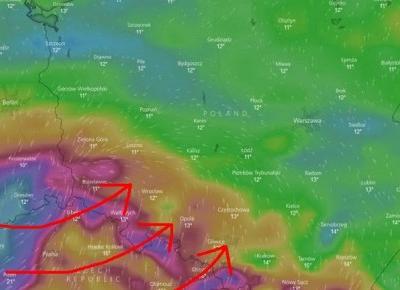 Nadciąga Fabienne z deszczem i wiatrem nawet do 130 km/h. IMGW: Ostrzeżenie II stopnia