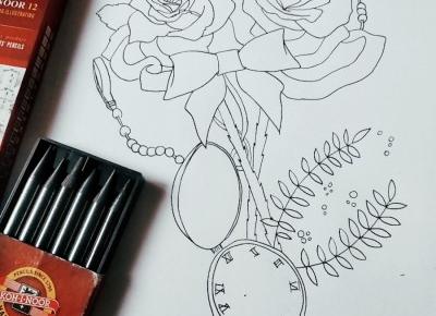 Rysunek- od początku do końca. Zobacz jak powstaje.