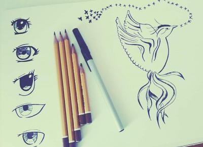 Jeszcze trochę starych rysunków