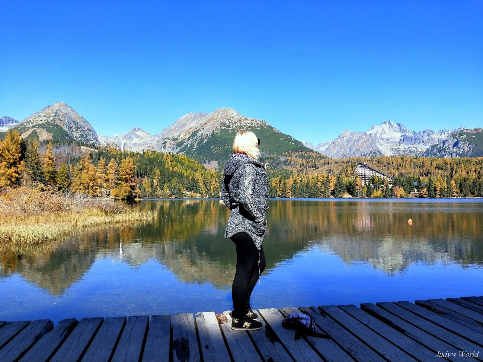 Judy's World: Strbske Pleso – Vysoke Tatry - Piękno gór odbijające się w tafli wody