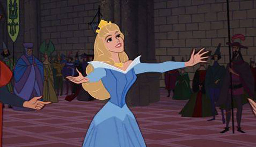 Dlaczego wszystkie księżniczki Disneya noszą się na niebiesko? 