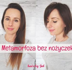 Metamorfoza bez nożyczek, czyli spinka do boba! - Hair by Jul- fryzury krok po kroku