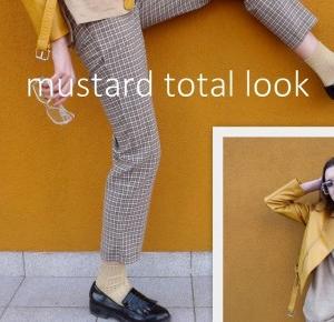 Karolina Grzesiak: Mustard TOTAL LOOK