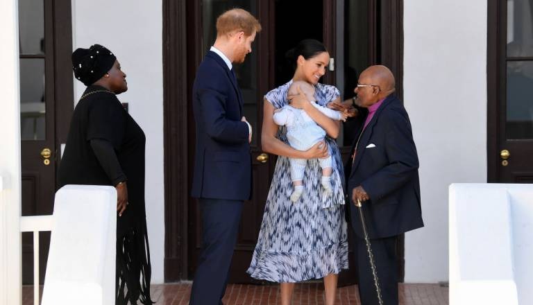 Meghan Markle i książę Harry zabrali syna na pierwszą oficjalną wizytę. Jest wyjątkowo uroczy