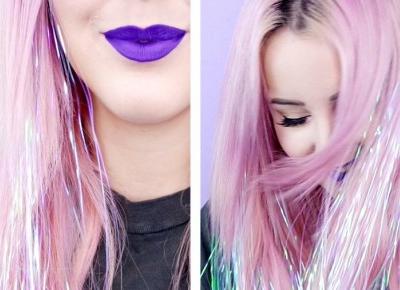 TINSEL HAIR – nowy trend!