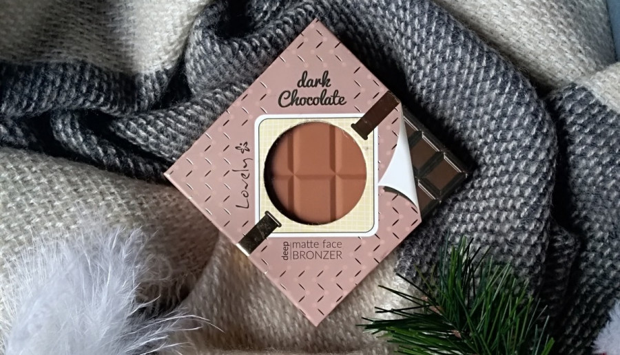 Czekoladowa paletka deep bronzer Lovely