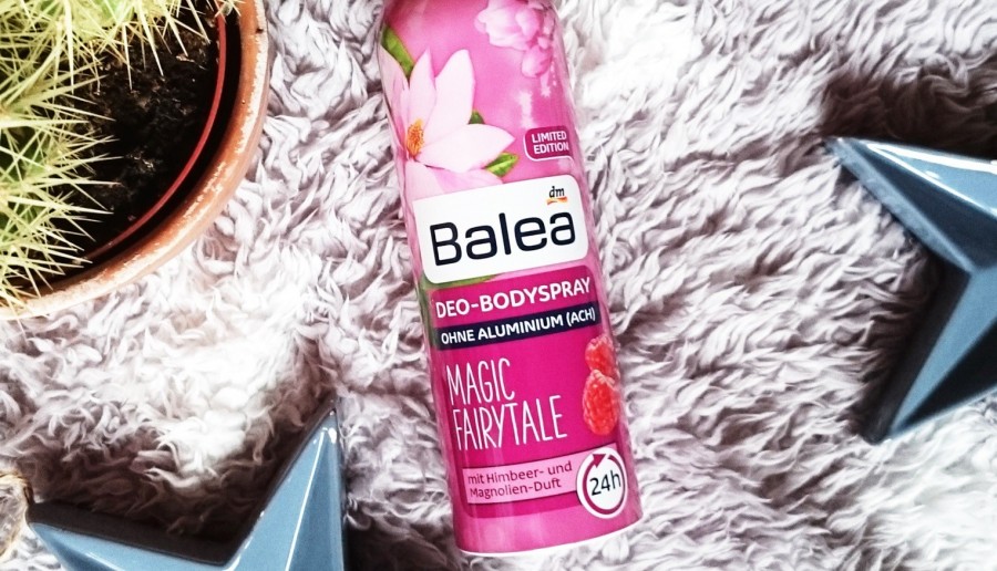 Spray do ciała Balea o zapachu magnolii i malin