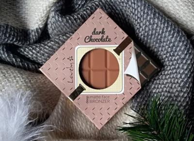 Czekoladowa paletka deep bronzer Lovely